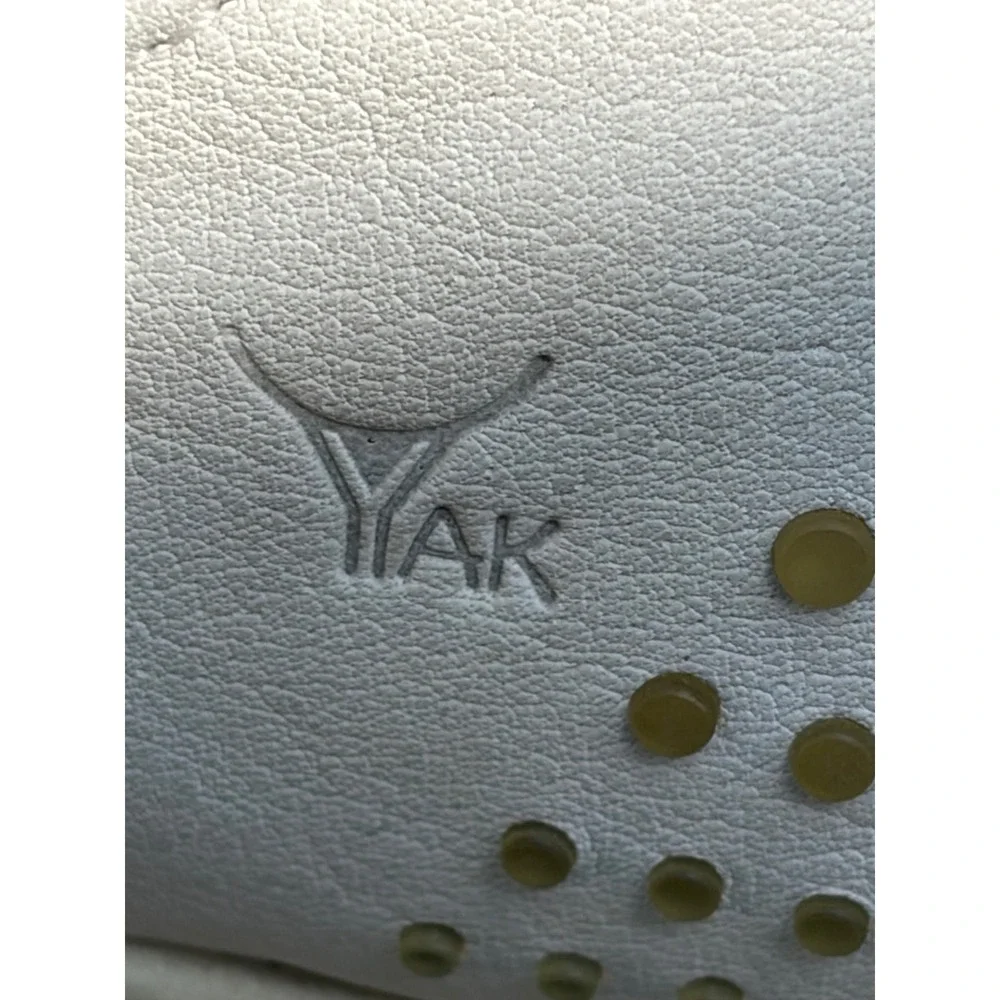 ECCO Biom Natural Motion White Yak Leather Golf Shoes‎ Womens 39 39012021321947